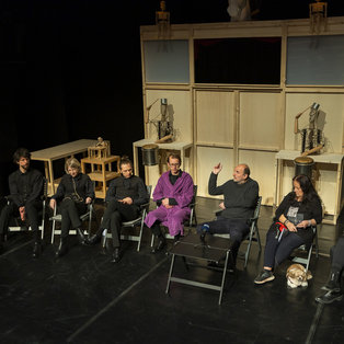 Novinarska konferenca pred premiero Cankar