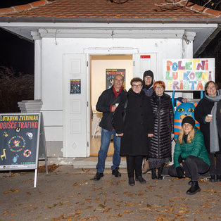 Lutkovni zverinjak obišče Trafiko <em>Foto: Boštjan Lah</em>