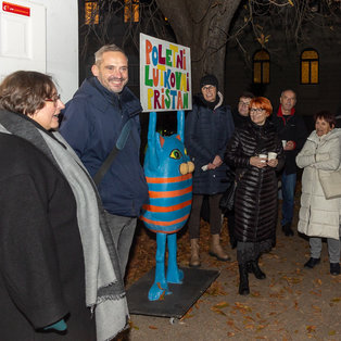 Lutkovni zverinjak obišče Trafiko <em>Foto: Boštjan Lah</em>